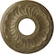 Ekena Millwork Blackthorn Medallion (Canopies up to 4 7/8"), 11 3/4"OD x 3 5/8"ID x 1"P, Mississippi Mud Crackle CM11BLMMC - alternate 1